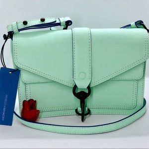 Rebecca Minkoff Wintermint Hudson Moto Mini